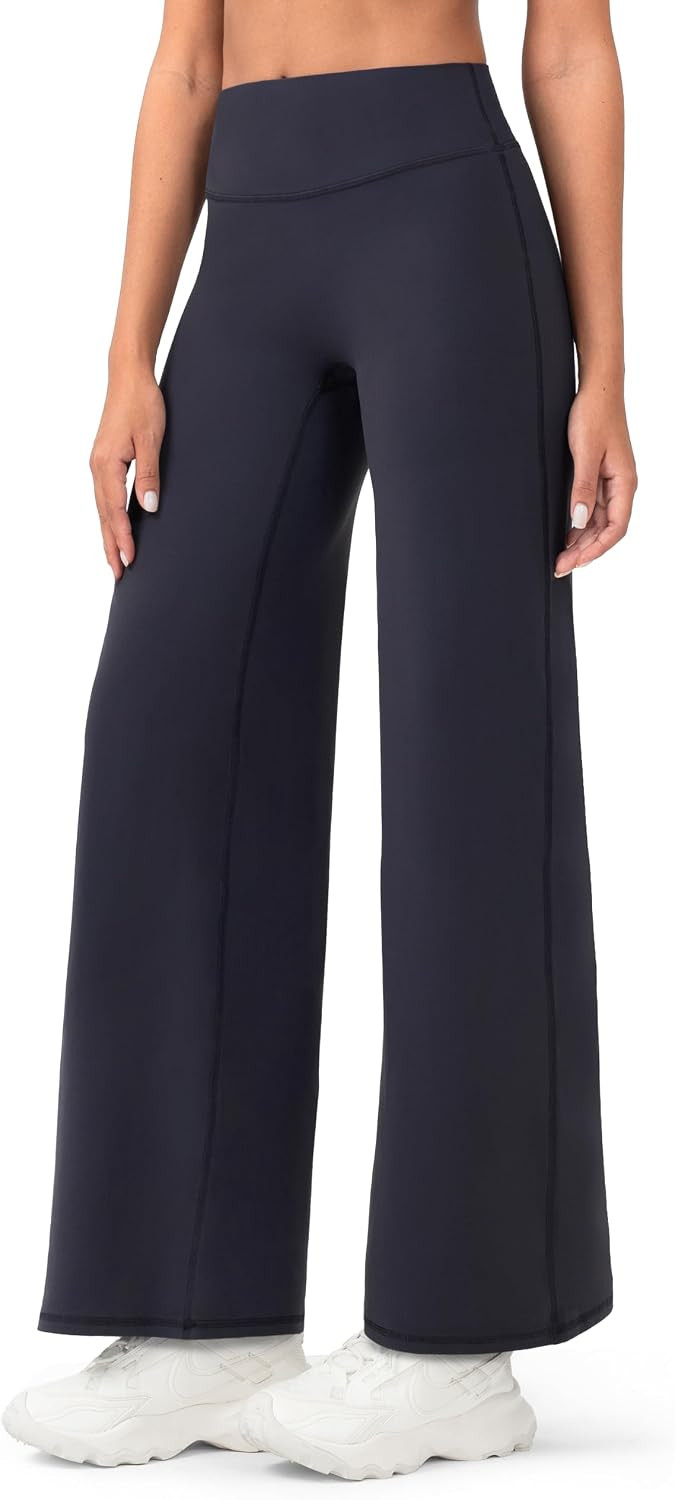 Colorfulkoala Dreamlux No Front Seam Wide Leg Yoga Pants 29.5"/31.5" | Amazon (US)