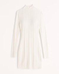 Women's Long-Sleeve Cable Mini Sweater Dress | Women's Dresses & Jumpsuits | Abercrombie.com | Abercrombie & Fitch (US)