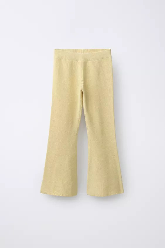 FLARE KNIT PANTS | Zara US