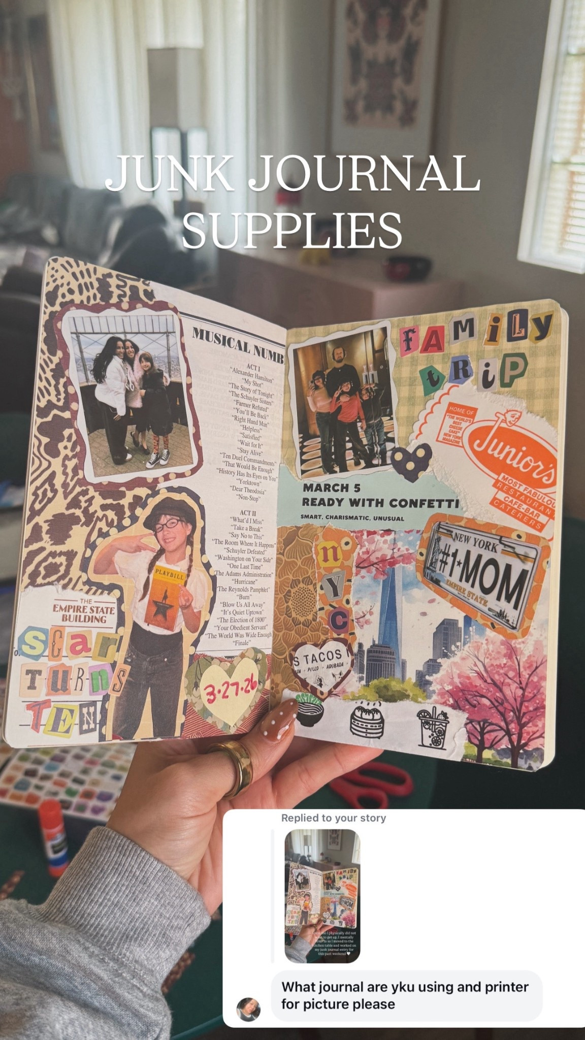 States a new junk journal so these are all the supplies I purchased or already had! 

#LTKHome #LTKmomlife #LTKstorytime