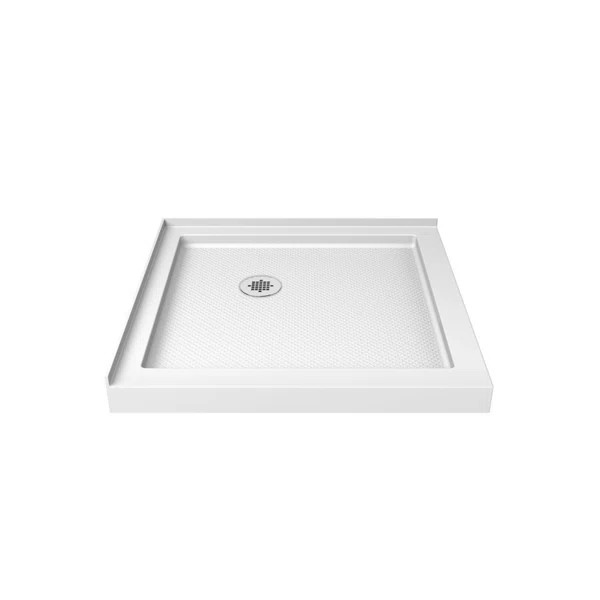 SlimLine 32" x 32" Double Threshold Shower Base | Wayfair North America