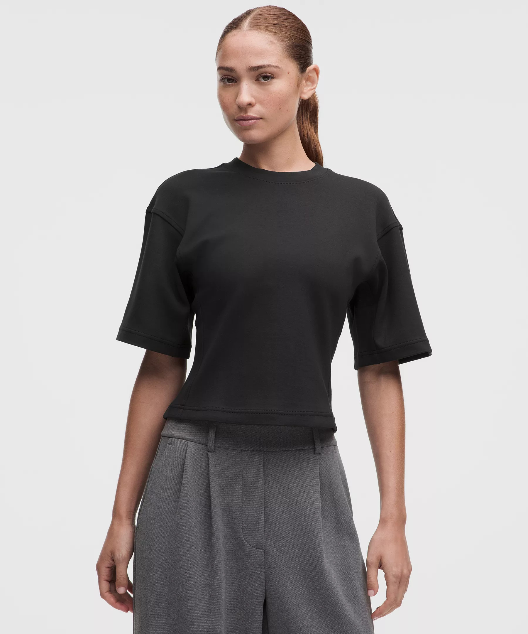 Double-Knit Relaxed Short-Sleeve Shirt | Lululemon (US)