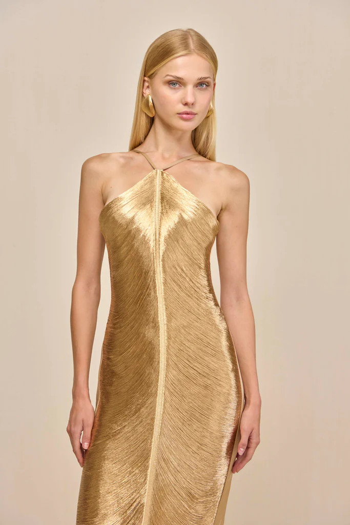 RENATA GOWN - LIGHT GOLD | Cult Gaia - US