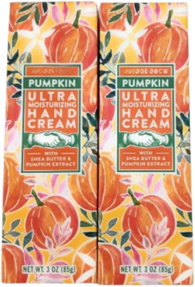 Pumpkin Ultra Moisturizing Hand Cream with Shea Butter, Coconut Oil, Fall Spices Scent, 3 oz (2 p... | Amazon (US)