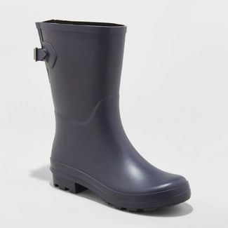 Women's Vicki Mid Calf Rubber Rain Boots - A New Day&#153; | Target