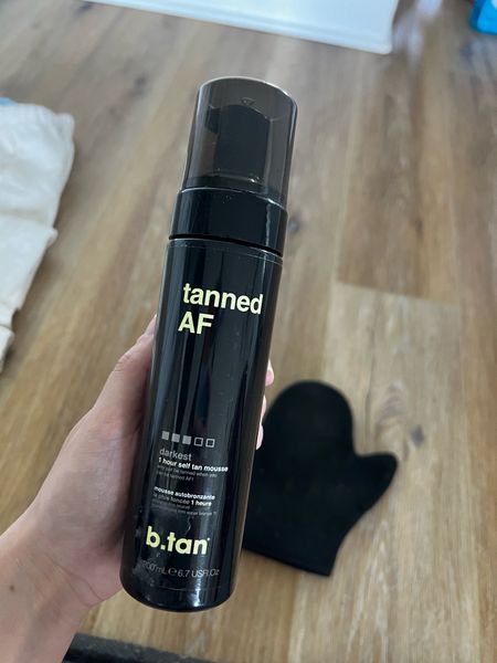 This is my favorite budget self tanner! I honestly prefer this one over a lot of high end ones. It goes on a dark olive color so you can easily see where it’s been applied and can be washed off in 1-4 hours! 

Walmart, b.tan, self tanner, fake tan, faux tan, Walmart beauty, tanned af, summer, travel, beach, resort, vacation

#LTKSwim #LTKFindsUnder50 #LTKTravel