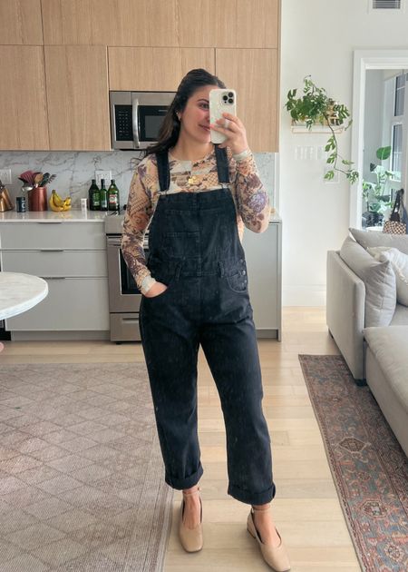 My Ziggy overalls from Free People will always be my favorites. Just love how simple and classic they are especially on days when you don’t know what to wear. Love pairing them with a mesh top (this is my 2nd one of these). I size down once in the overalls (S), and the top is true to size (m) 

#LTKSeasonal #LTKstyletip #LTKfindsunder100