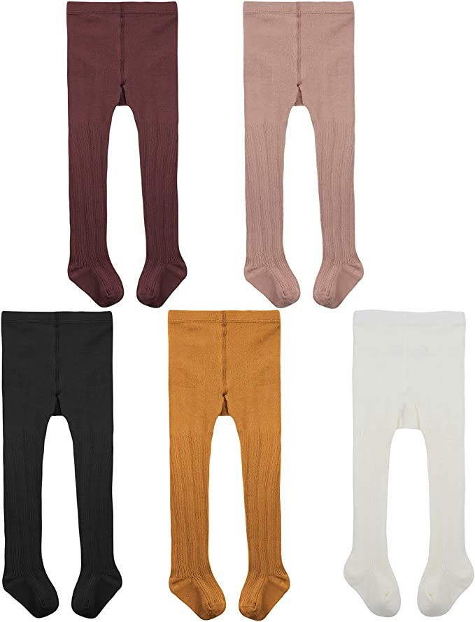 American Trends Baby Leggings Stocking Toddler Girl Socks Tights for Baby Girls Kids Winter Knitt... | Amazon (US)