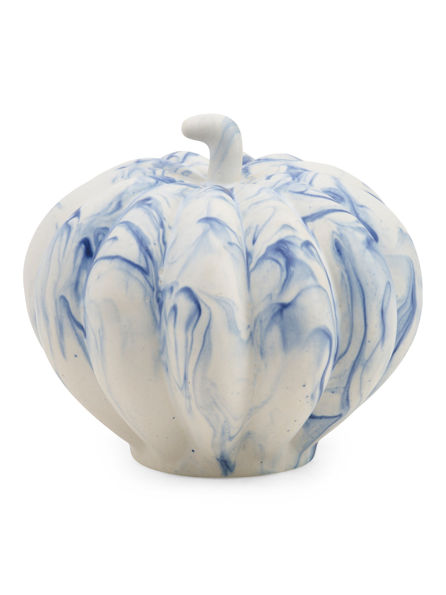 8in Marble Look Pumpkin | TJ Maxx