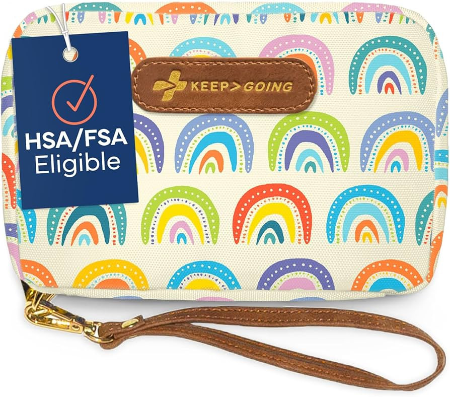 KeepGoing Travel First Aid Kit for Kids – 130 Pc. for Car, Home, Purse, Diaper Bag & Backpack w... | Amazon (US)