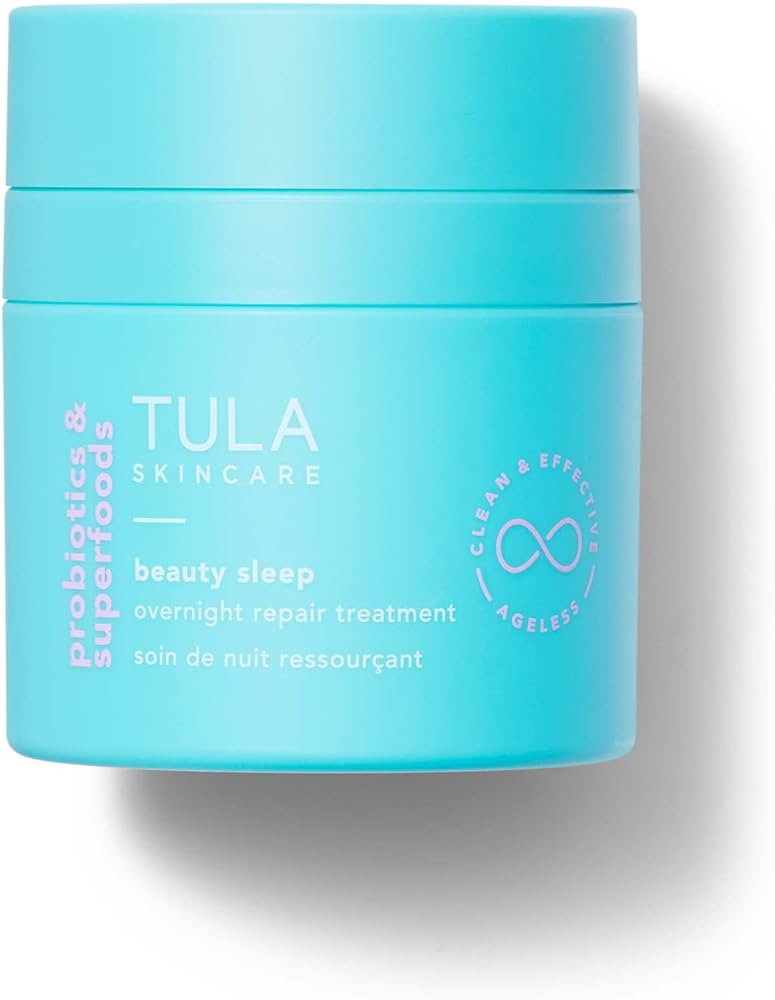 TULA Skin Care Beauty Sleep Overnight Repair Treatment - Anti-Aging, Night Cream, Contains Natura... | Amazon (US)
