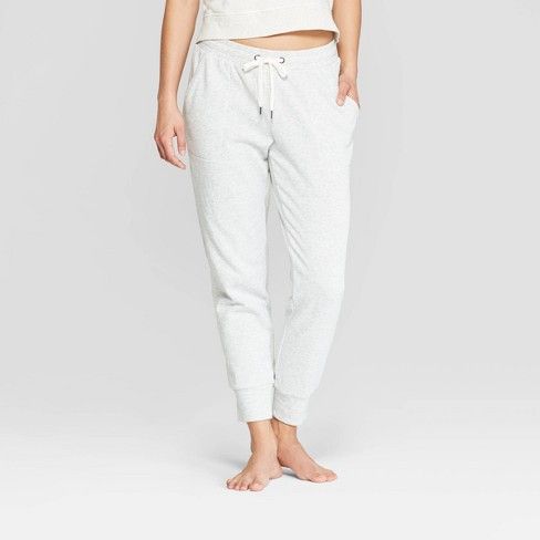 Women's Brushed Fleece Lounge Jogger Pants - Stars Above™ | Target