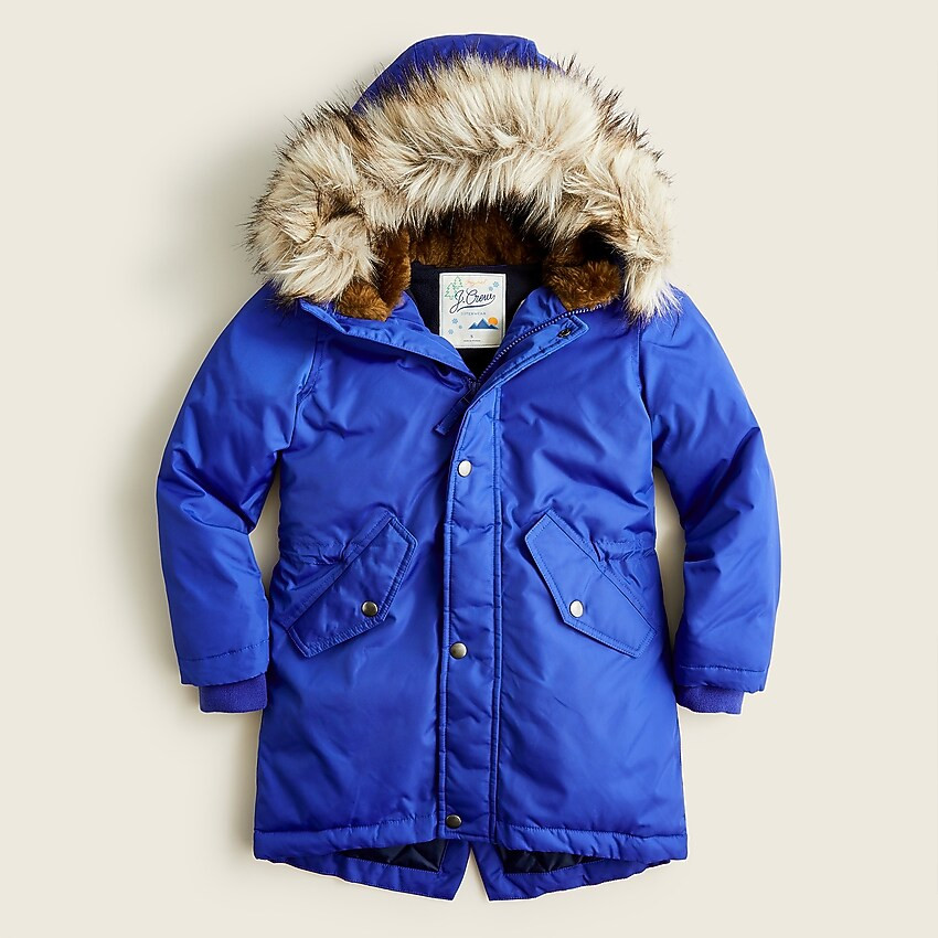Boys' fishtail parka with eco-friendly PrimaLoft® | J. Crew US