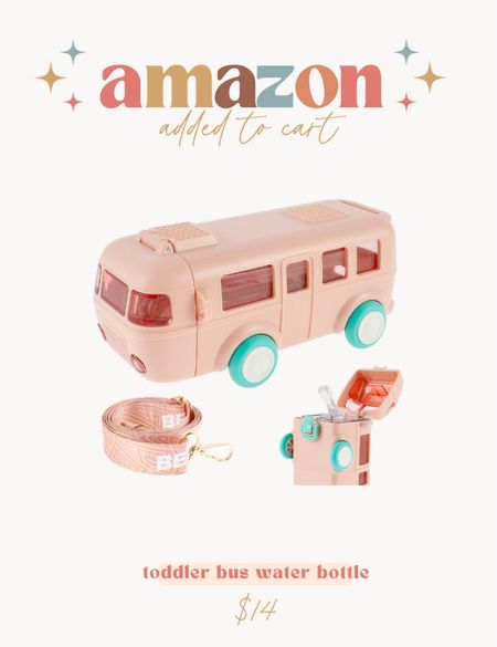 Amazon recent purchase!! Toddler bus water bottle for Emmy!

#LTKbaby #LTKfindsunder50