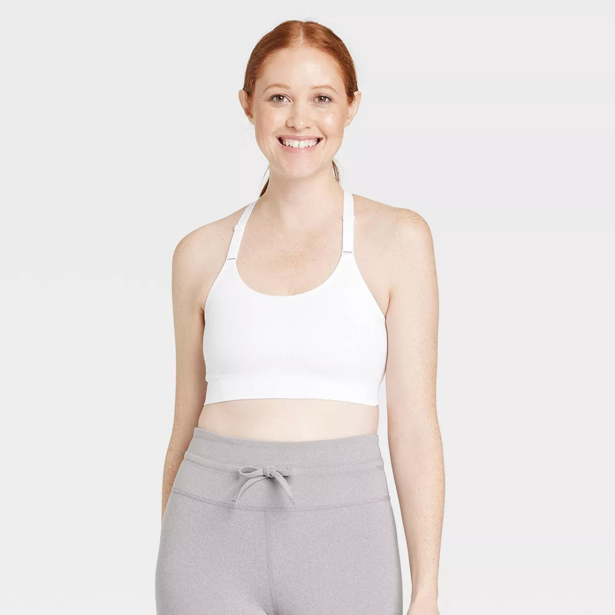 Women's Seamless Medium Support Cami Sports Bra - All In Motion™ | Target