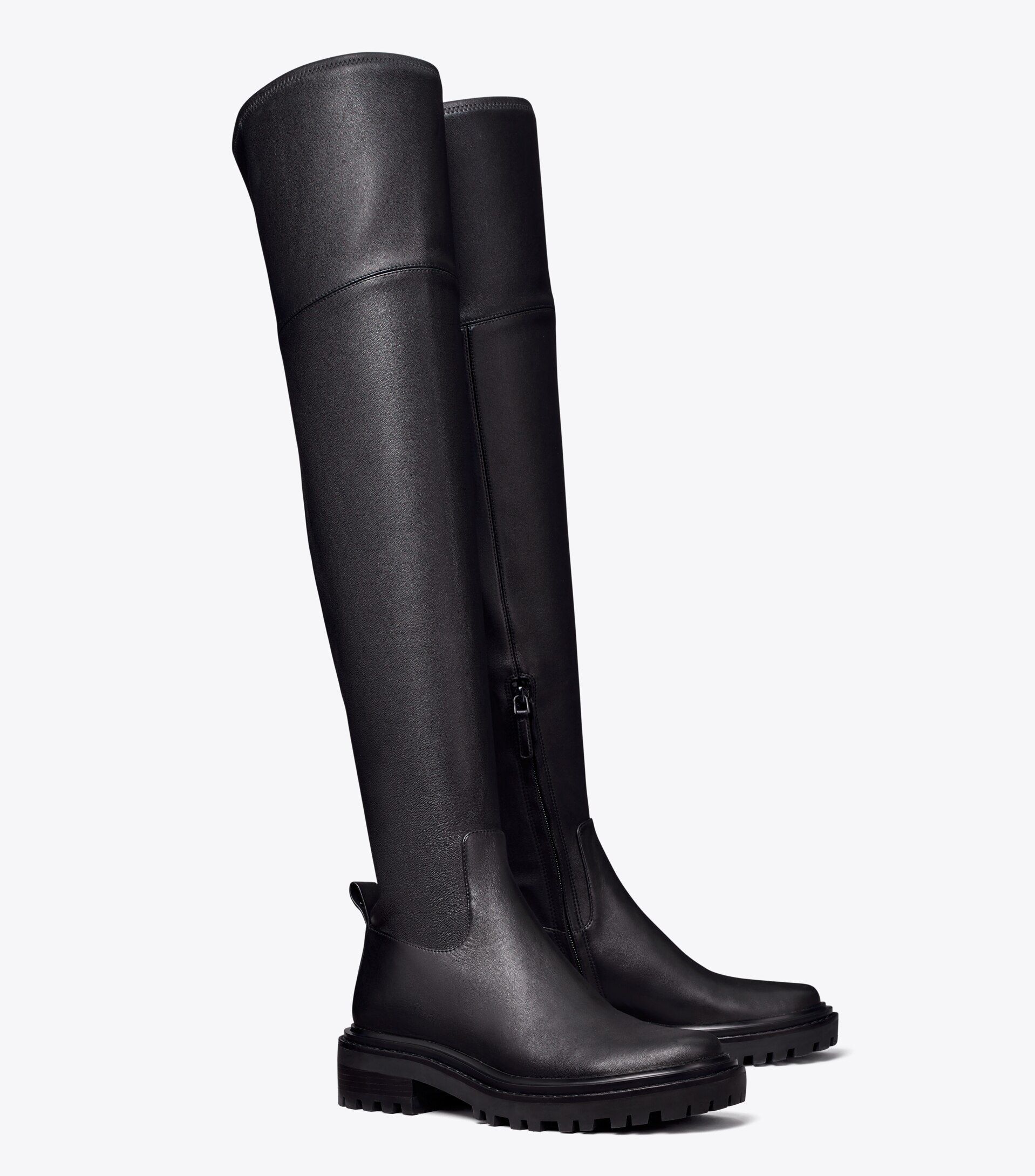 Utility Lug Over-the-Knee Boot: Women's Designer Boots | Tory Burch | Tory Burch (US)