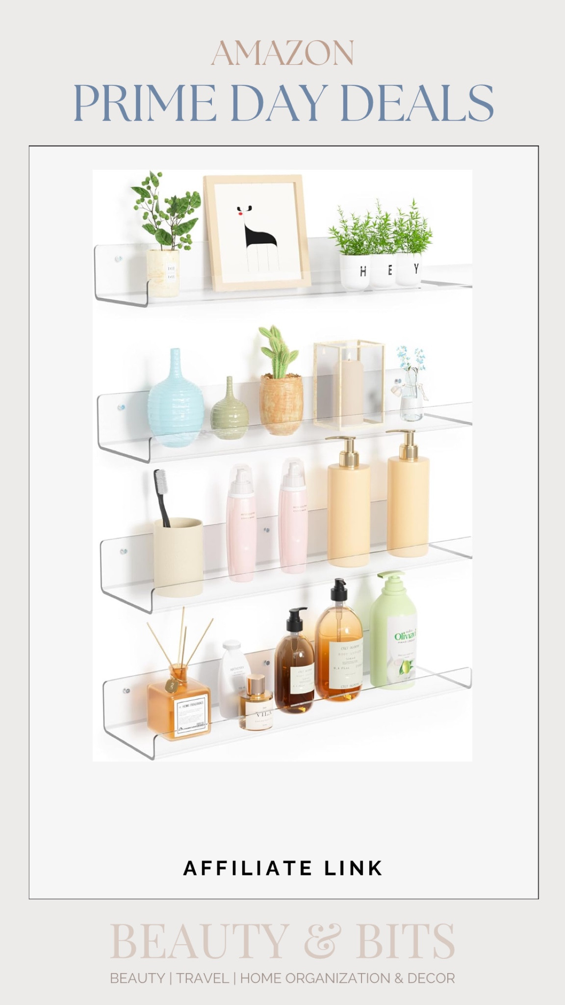 Love these acrylic shelves for storage #primeday

#LTKsale #LTKhome #LTKcanada