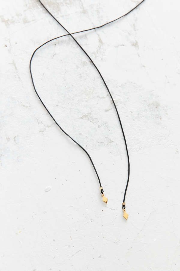 Seoul Little Tiny Bow Tie Wrap Choker Necklace | Urban Outfitters US