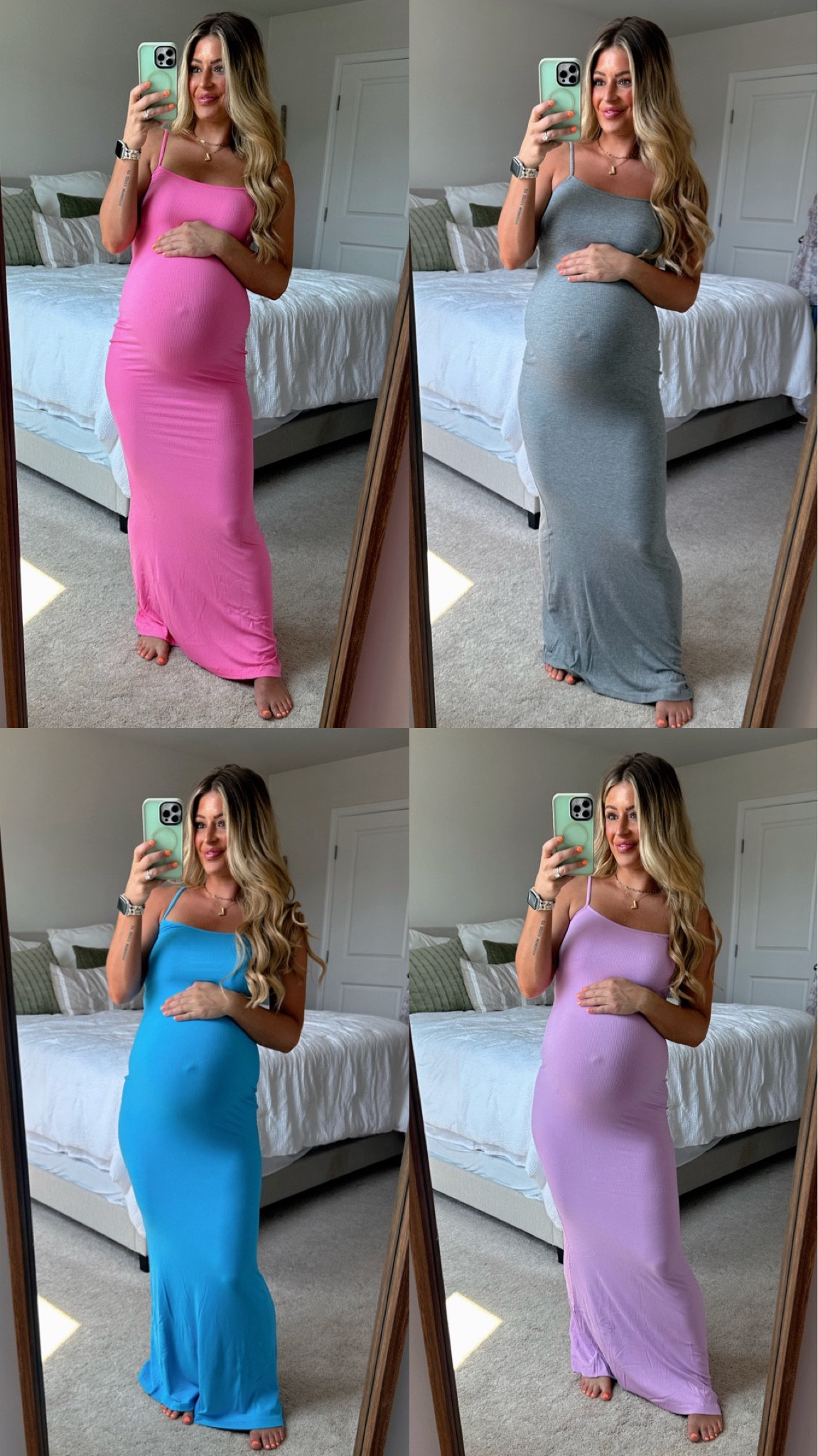 Skims inspired dress for under $30! I AM OBSESSED WITH THIS DRESS!!! I ordered 4 colors because that’s how much I love it. The quality is 10/10, comparable to skims composition! & under $30!!! I’m not even wearing any shapewear 😮! I am wearing a size medium at 37 weeks pregnant, 162lbs, 5’4 height! I hope you love them as much as I do

🩶🩷💜🩵-lis


Summer dress, skims, skims inspired, ribbed dress, maxi dress, floor length dress, blue dress, pink dress, grey dress, lilac dress, spaghetti strap dress, summer fashion, summer style, bright dress, affordable fashion, fashion over 30, Amazon fashion, Amazon dress, Amazon find, bump style, bump friendly dresss

#LTKSeasonal #LTKU #LTKStyleTip