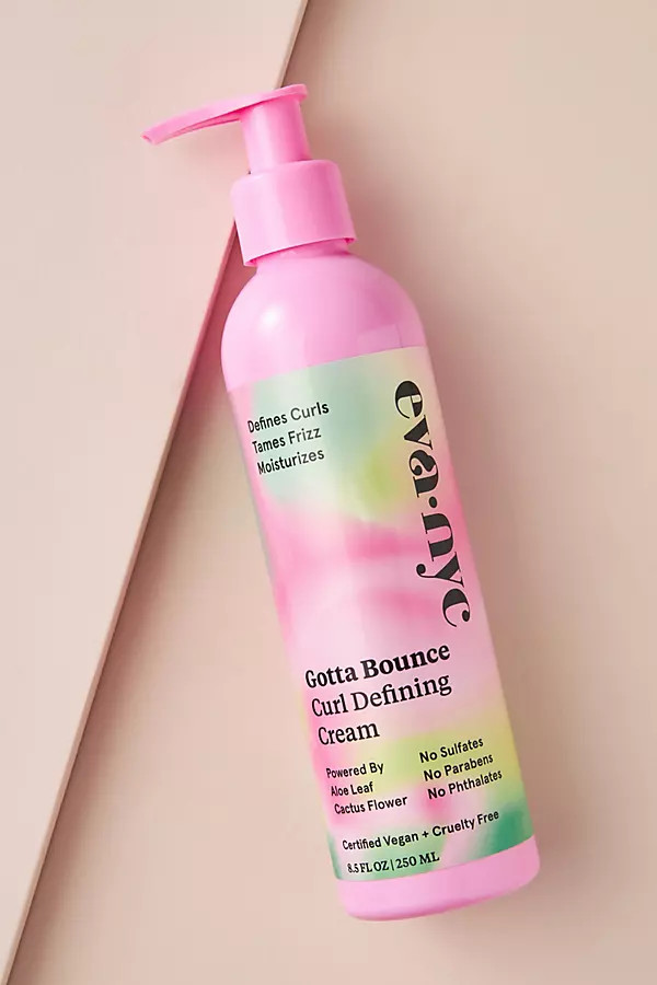 Eva NYC Gotta Bounce Curl Defining Cream By Eva NYC in Pink | Anthropologie (US)