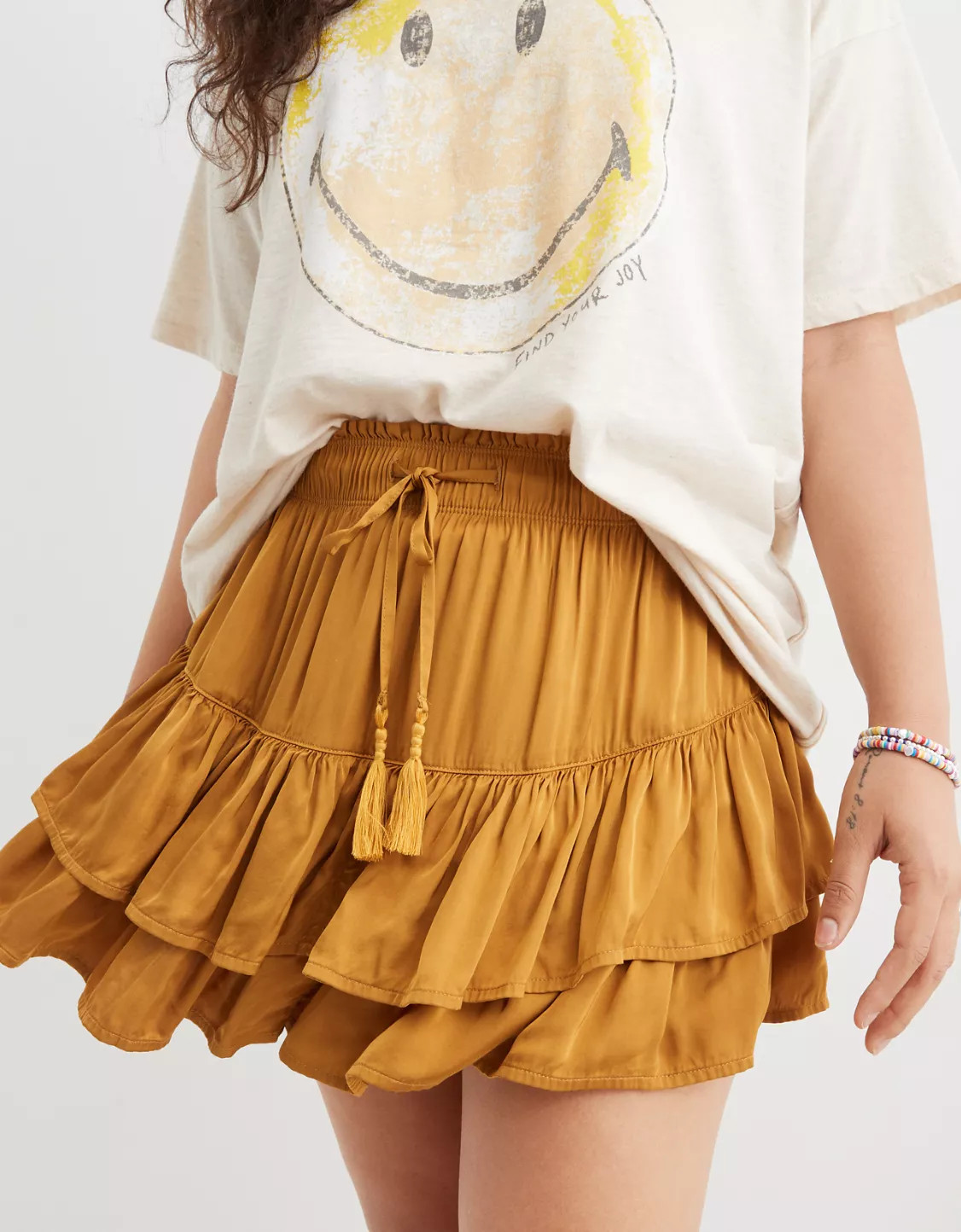 Aerie Sweet 'N' Silky Mini Skirt | Aerie