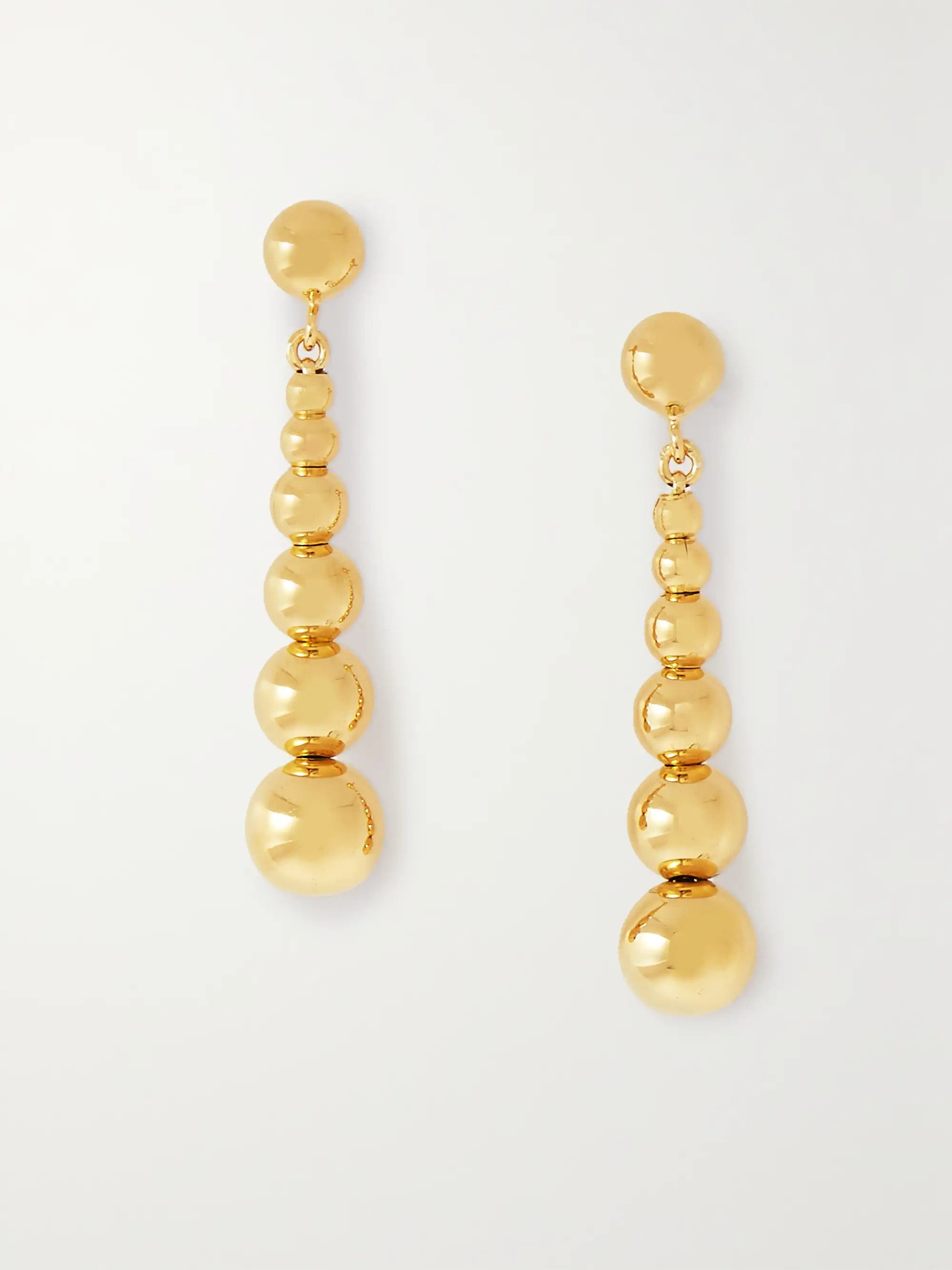 LIÉ STUDIOThe Rebecca gold-plated earrings | NET-A-PORTER (US)