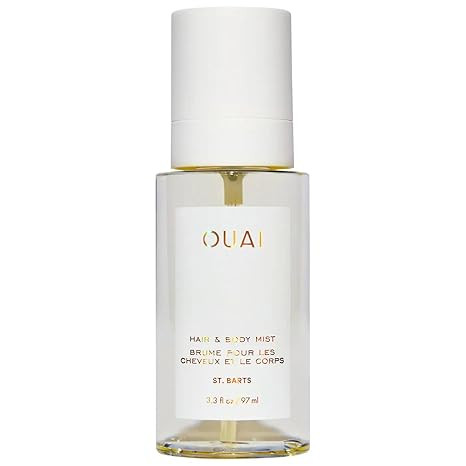 OUAI St. Barts Hair and Body Mist - Tropical-Scented Hair Perfume and Body Spray - Notes of Drago... | Amazon (US)