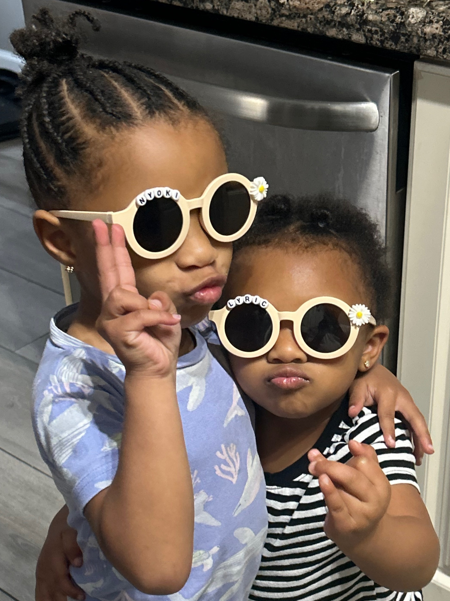 All of my nieces are loving their personalized #sunglasses with their names on it! Perfect #giftforgirls 💕 I’ve ordered 5 so far and about to order 2 more for a client’s grandkids. The best part? Under $10!

I’ve also linked other Etsy gifts I’m obsessed with!

#kids #giftforkids #kiddiesunglasses #sunglassesforkids #kidsunglasses #giftideas

#LTKGiftGuide #LTKKids #LTKSaleAlert