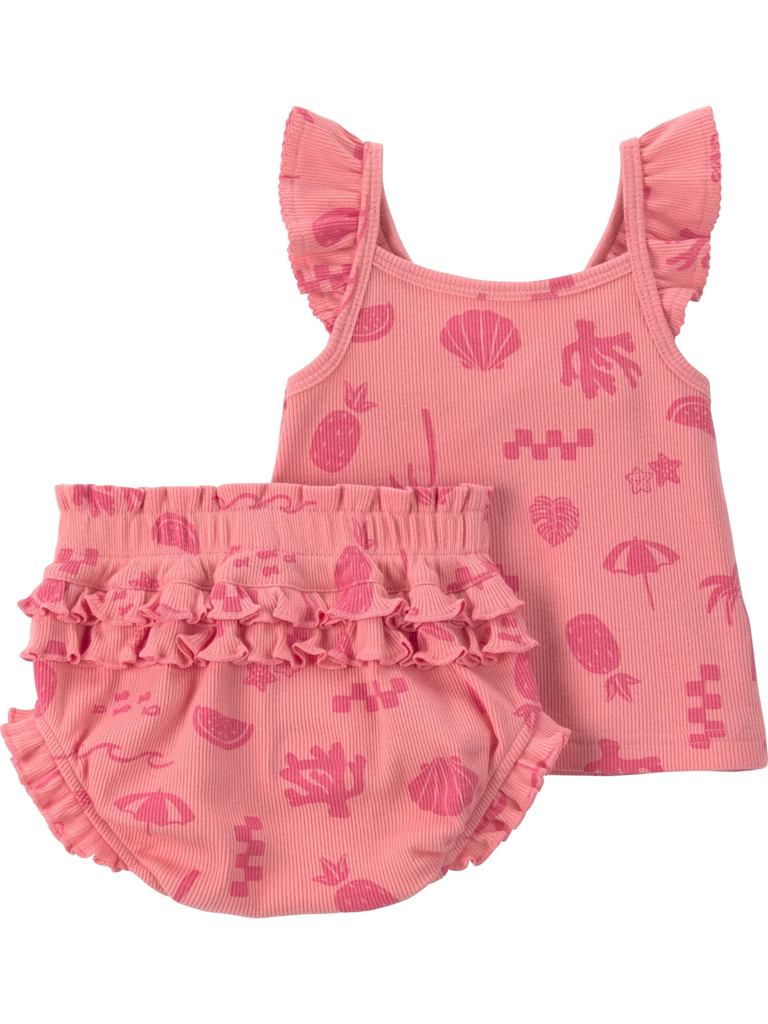 Carter's Child of Mine Baby Girl Outfit Set, 2-Piece, Sizes 0/3-24 Months | Walmart (US)