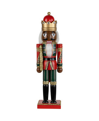 Northlight 14.25" African American Nutcracker King Christmas Figure - Macy's | Macy's