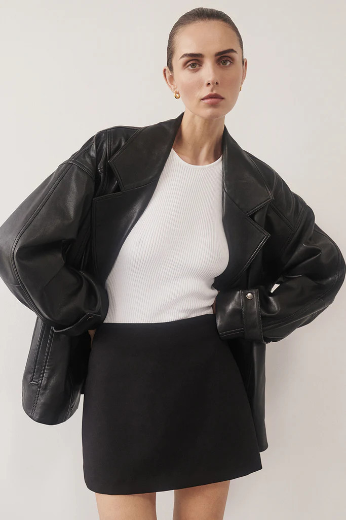 SOHO BLACK SKORT | DISSH