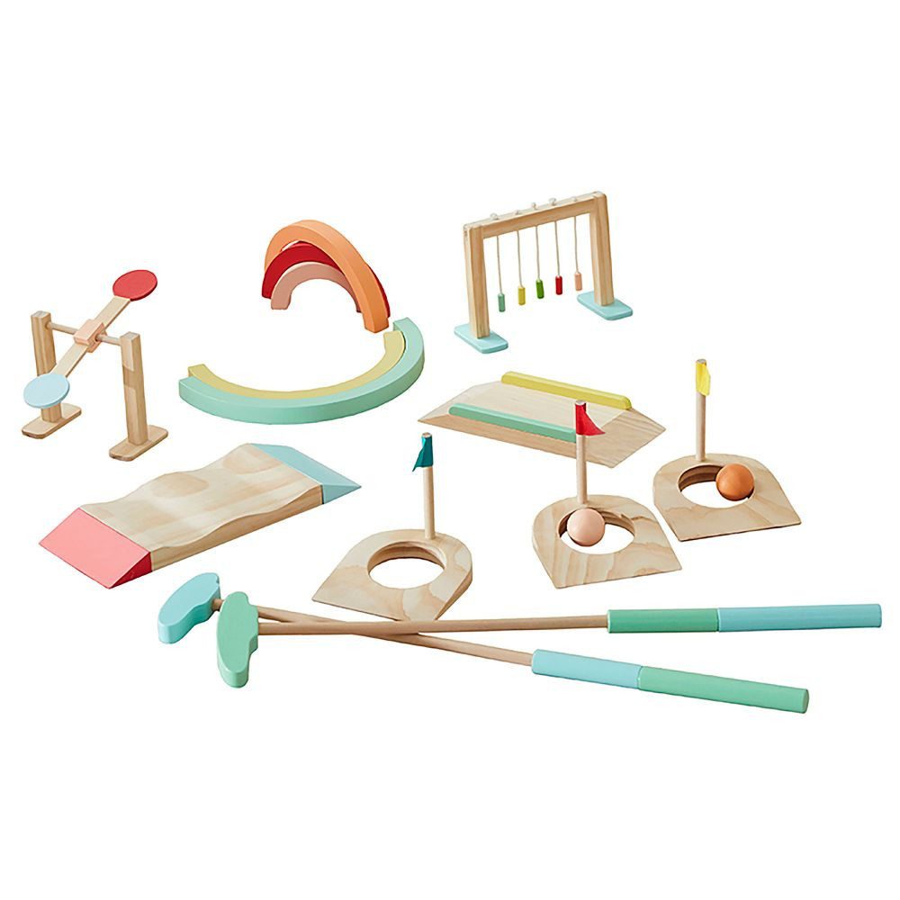 Wonder & Wise Good Wood Golf Set | West Elm (US)