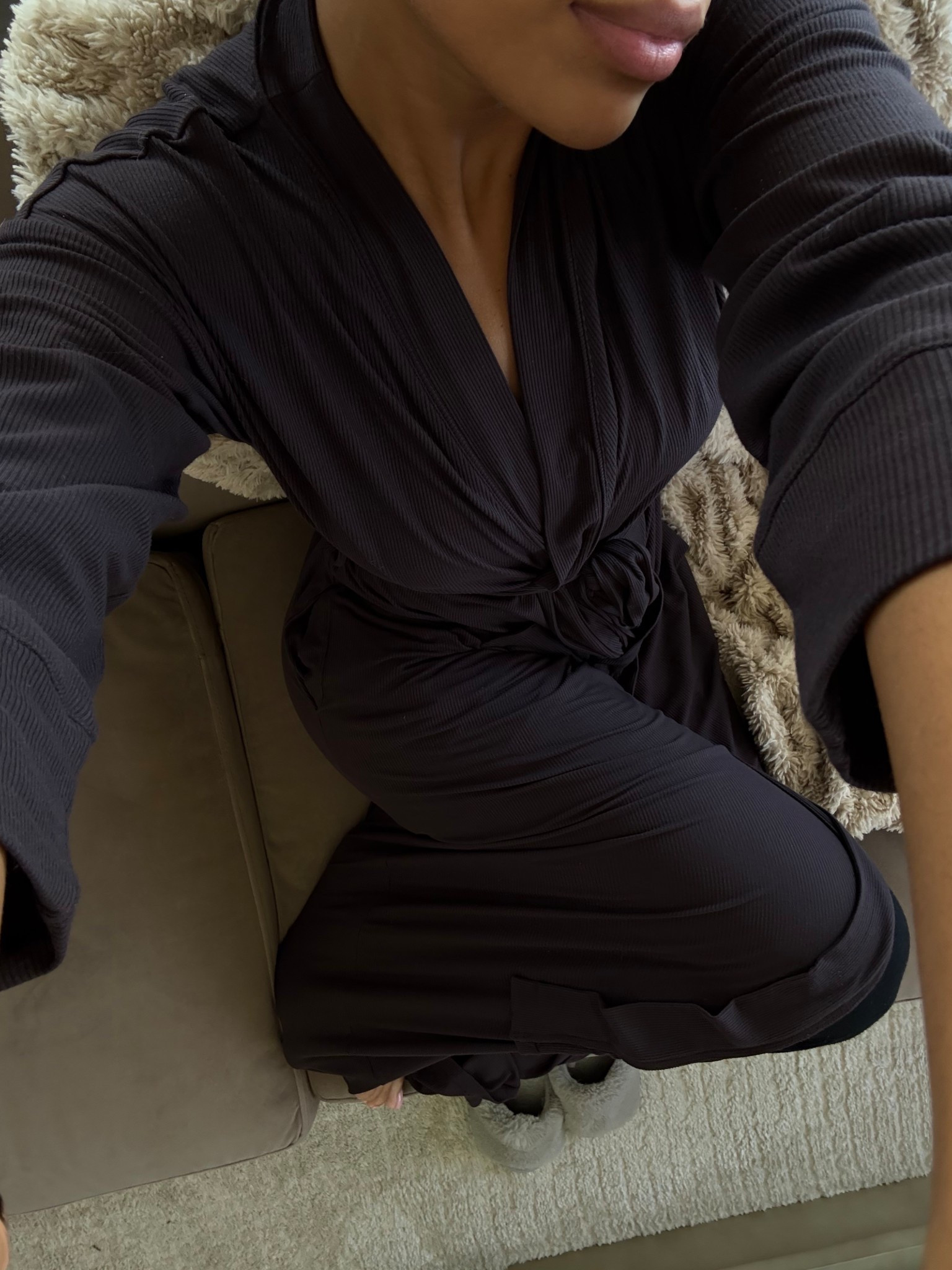 I always get an XS in Skims robes!