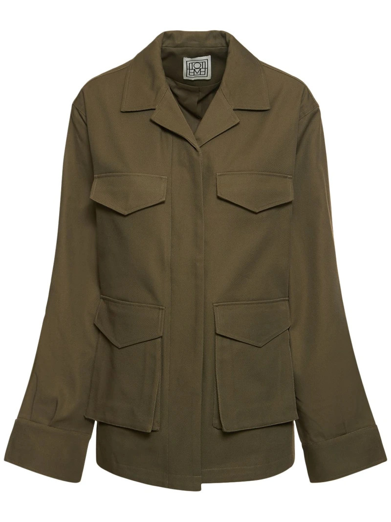 Cotton army jacket | Luisaviaroma