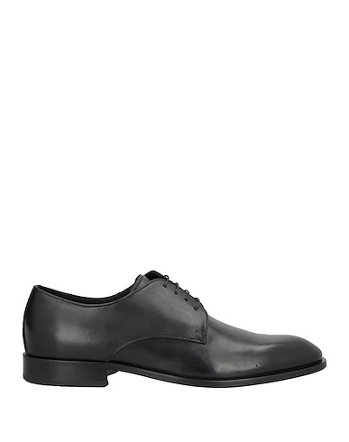 GIOVANNI CONTI  | Black Men‘s Laced Shoes  | YOOX | YOOX (US)