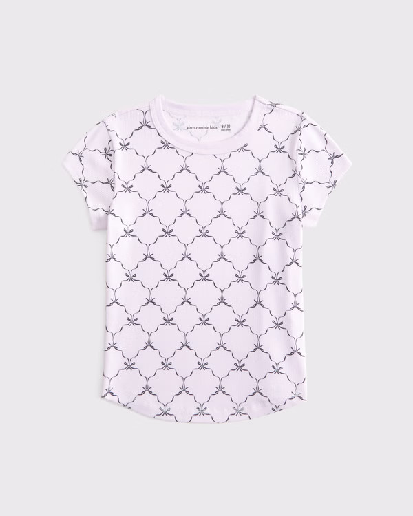 girls essential baby tee | girls tops | Abercrombie.com | Abercrombie & Fitch (US)