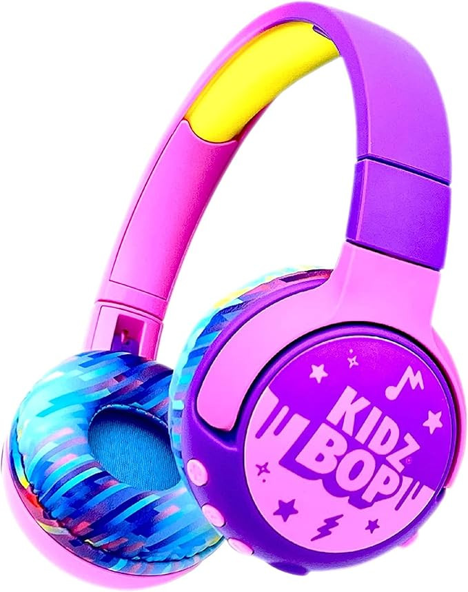 Move2Play, Kidz Bop, Bluetooth Headphones for Kids | Hi-Def Microphone & Speakers | 94dB Volume L... | Amazon (US)