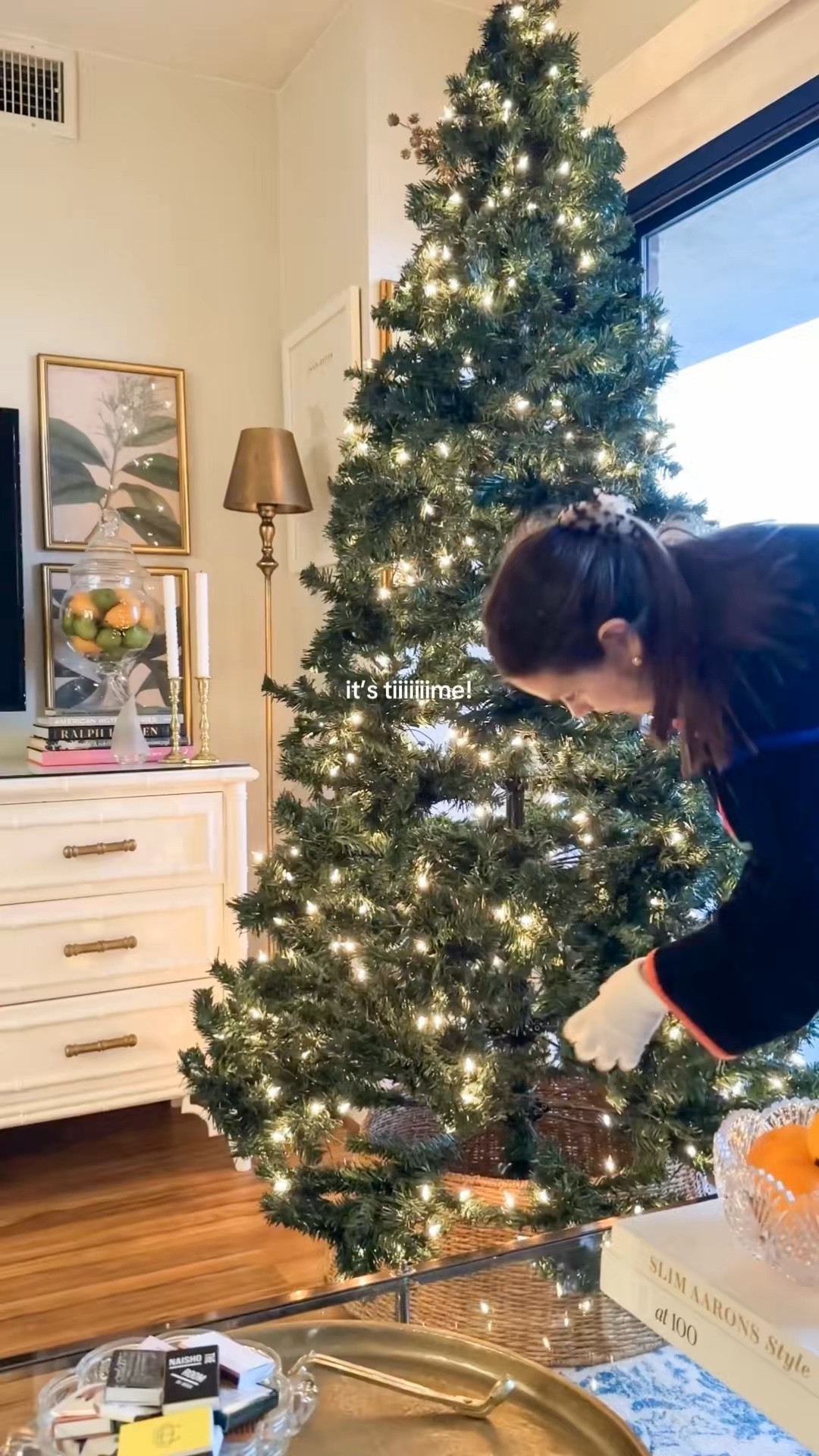 Set up my Christmas tree with me! Linking my tree and storage bag, as well as the home decor seen in the background of this video. 

#LTKHome #LTKHoliday