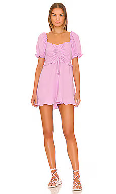 Show Me Your Mumu Sophie Mini Dress in Bright Lilac from Revolve.com | Revolve Clothing (Global)