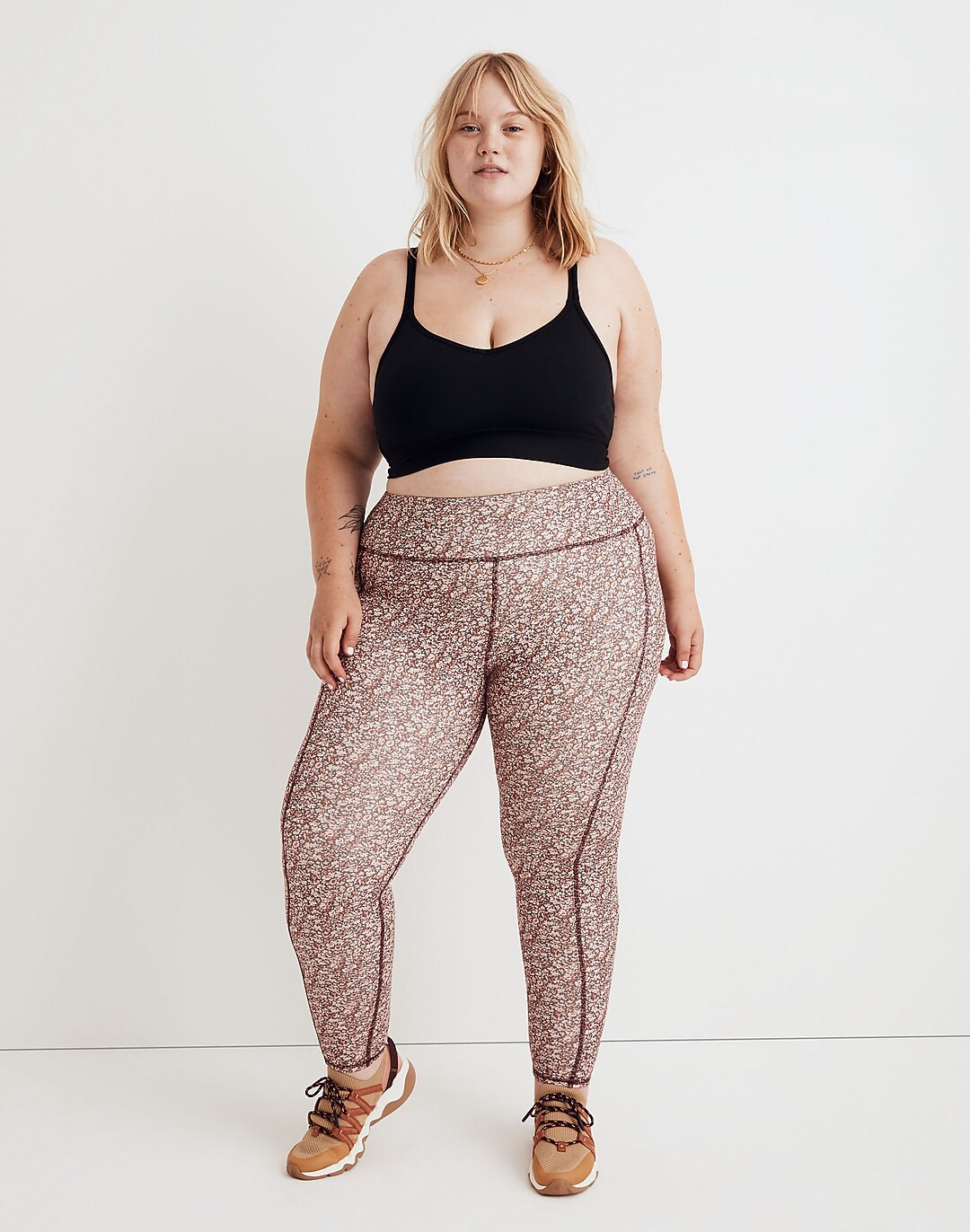 Plus MWL Flex High-Rise 25" Leggings in Cottage Garden | Madewell