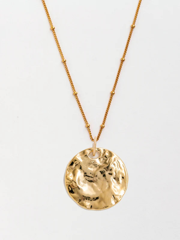 Danielle Gold Pendant Necklace | Narrative Jewelry