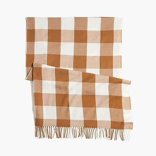 Classic plaid scarf | J.Crew Factory