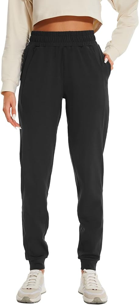 HOdo 32"/34"/36" Inseam Womens Tall Sweatpants Fleece Lined Long Joggers Workout Pants with Pocke... | Amazon (US)