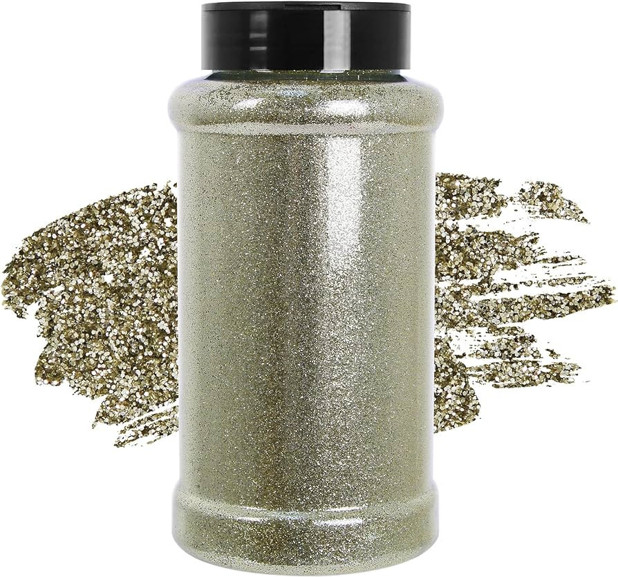 Ultra Fine Champagne Glitter, 16 Oz (1 Ib), Fine Glitter for Resin Crafts Nails Tumblers Slime Co... | Amazon (US)