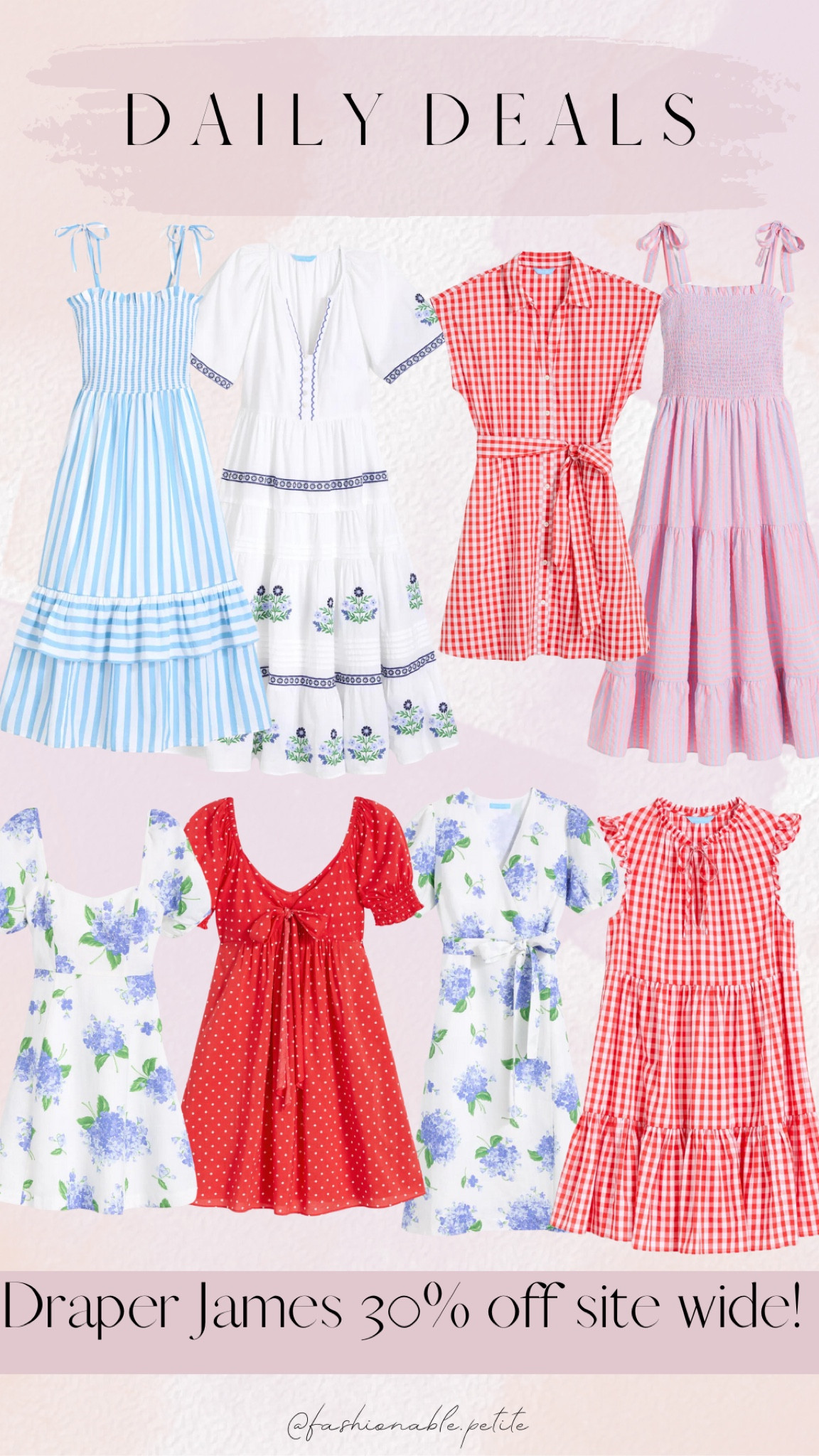 Draper James 30% off site wide!

Summer dress. Floral dress. Gingham dress. Seersucker dress. Summer dresses. Summer outfit. Women’s dresses. Dress. 

#LTKsalealert
