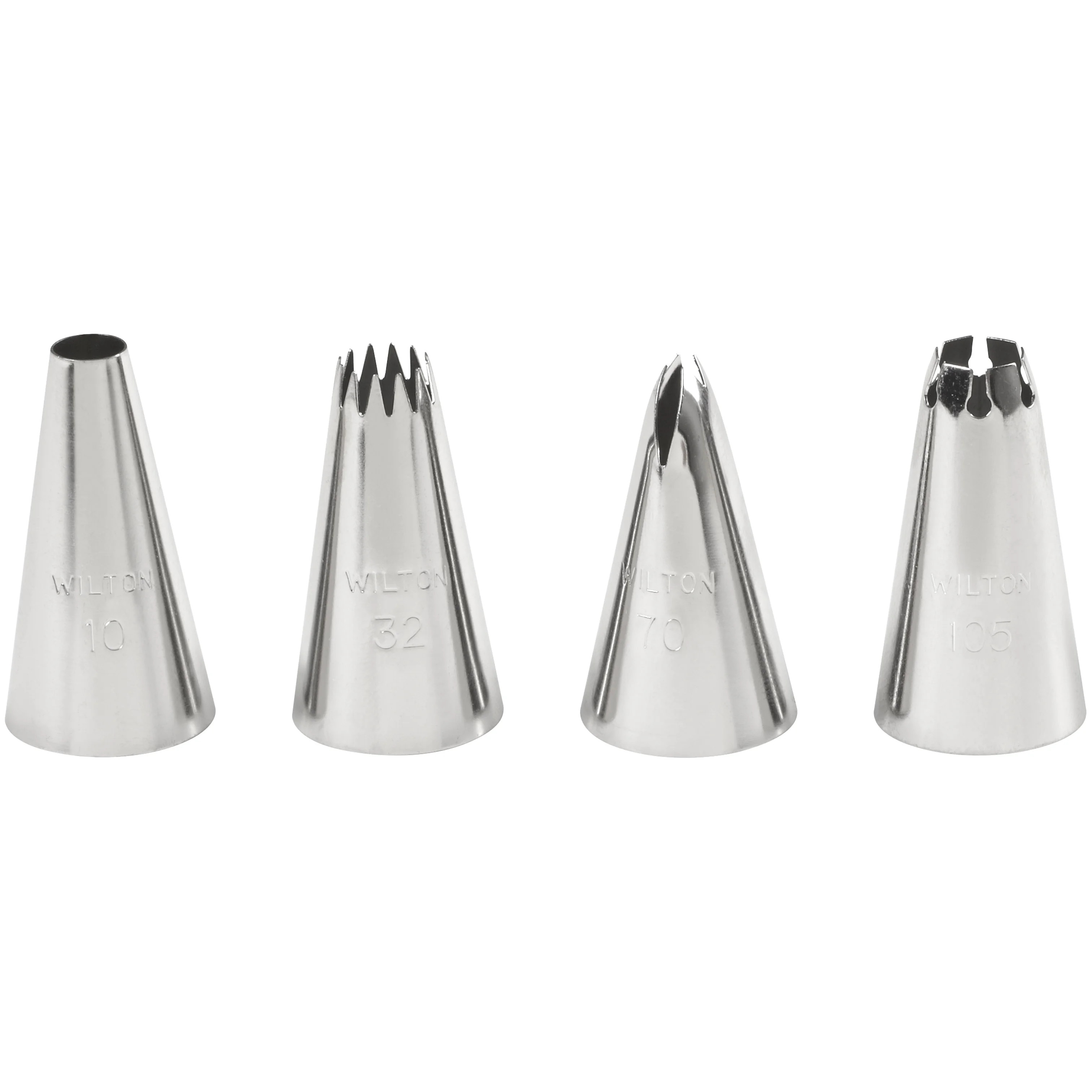 Wilton Borders Piping Tip Set, 4-Piece | Walmart (US)