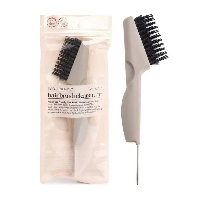 Kitsch Double Sided Hair Brush Cleaner Tool, Salon Solution for Removing Dust from Cushion, Grey ... | Walmart (US)