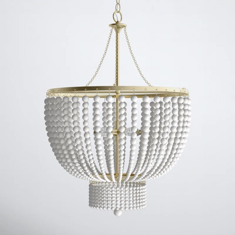 Reeves 4 Light Metal Dimmable Empire Chandelier | Wayfair North America