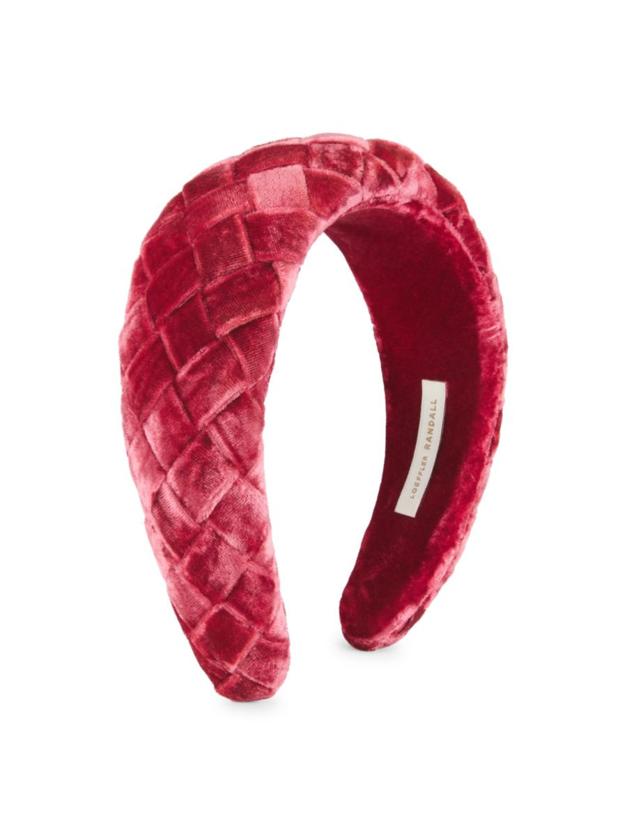 Marina Braided Velvet Headband | Saks Fifth Avenue