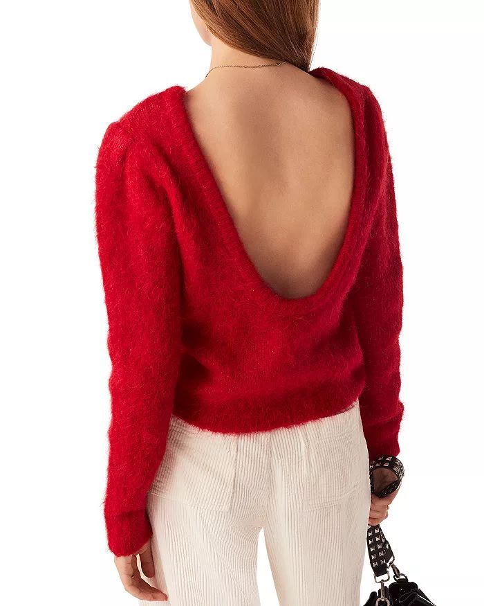 Turo Low Back Knit Sweater | Bloomingdale's (US)